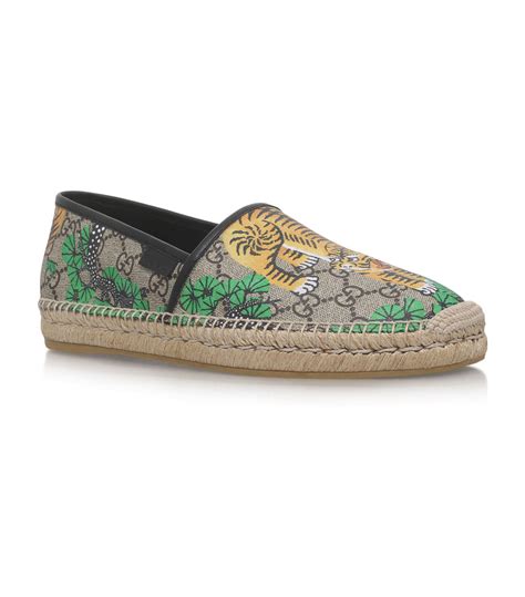 gucci tiger espadrilles|gucci espadrilles denim.